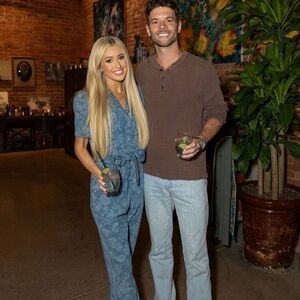 Floral Denim Jumpsuit